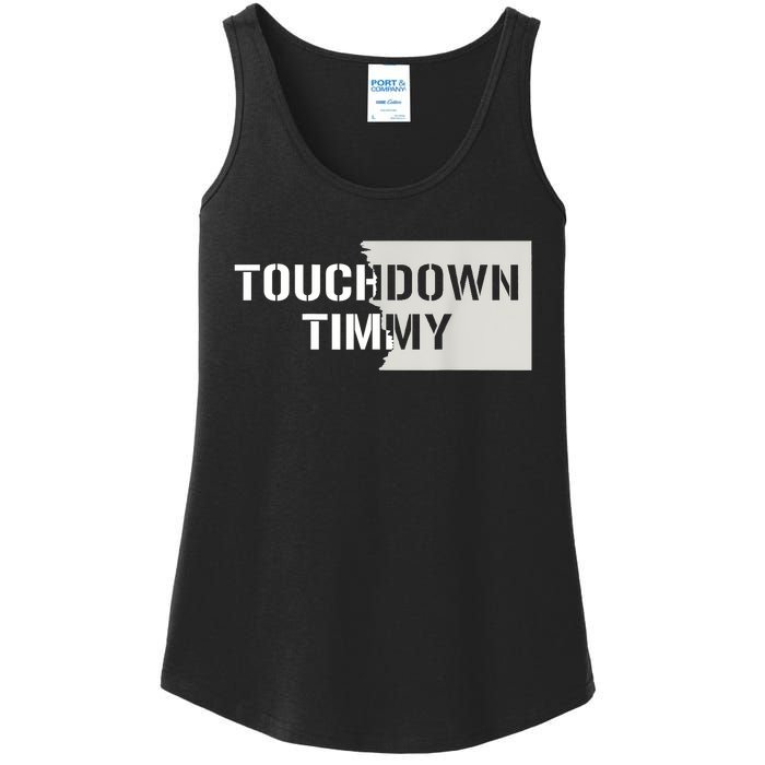 Touchdown Timmy Tim Walz Ladies Essential Tank