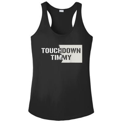 Touchdown Timmy Tim Walz Ladies PosiCharge Competitor Racerback Tank