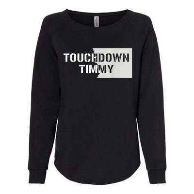 Touchdown Timmy Tim Walz Womens California Wash Sweatshirt