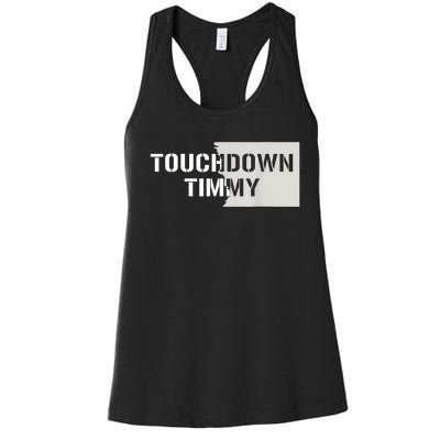 Touchdown Timmy Tim Walz Women's Racerback Tank