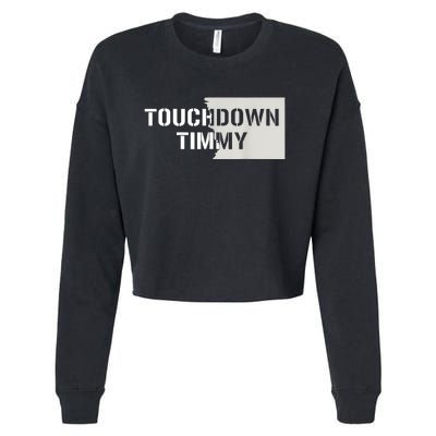 Touchdown Timmy Tim Walz Cropped Pullover Crew