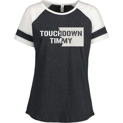 Touchdown Timmy Tim Walz Enza Ladies Jersey Colorblock Tee