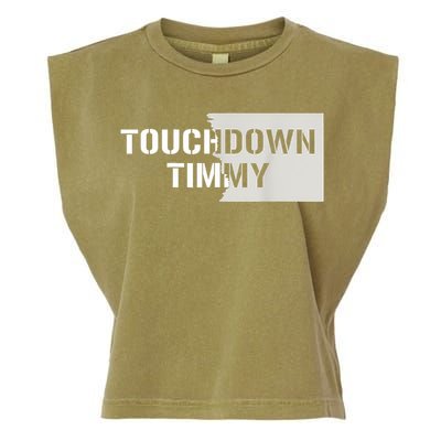 Touchdown Timmy Tim Walz Garment-Dyed Women's Muscle Tee