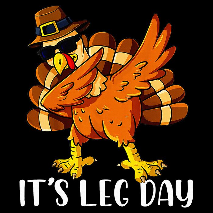 Thanksgiving Turkey Trot Fun Family Leg Day Workout Bucket Hat