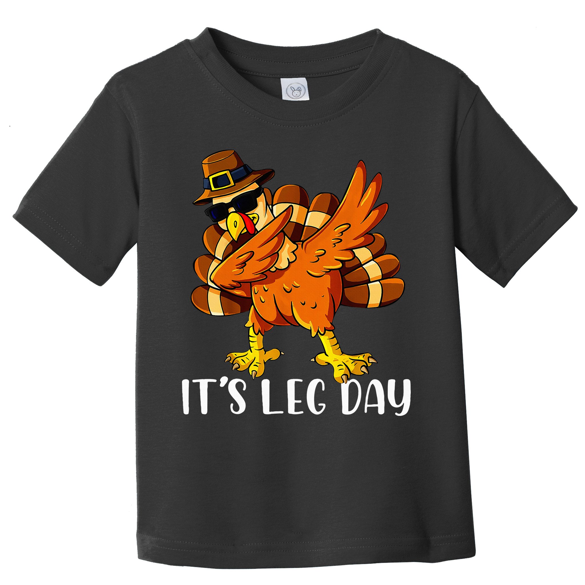 Thanksgiving Turkey Trot Fun Family Leg Day Workout Toddler T-Shirt