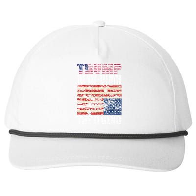 Trump The The Myth The Legend Distressed Usa Trump Flags Funny Gift Snapback Five-Panel Rope Hat