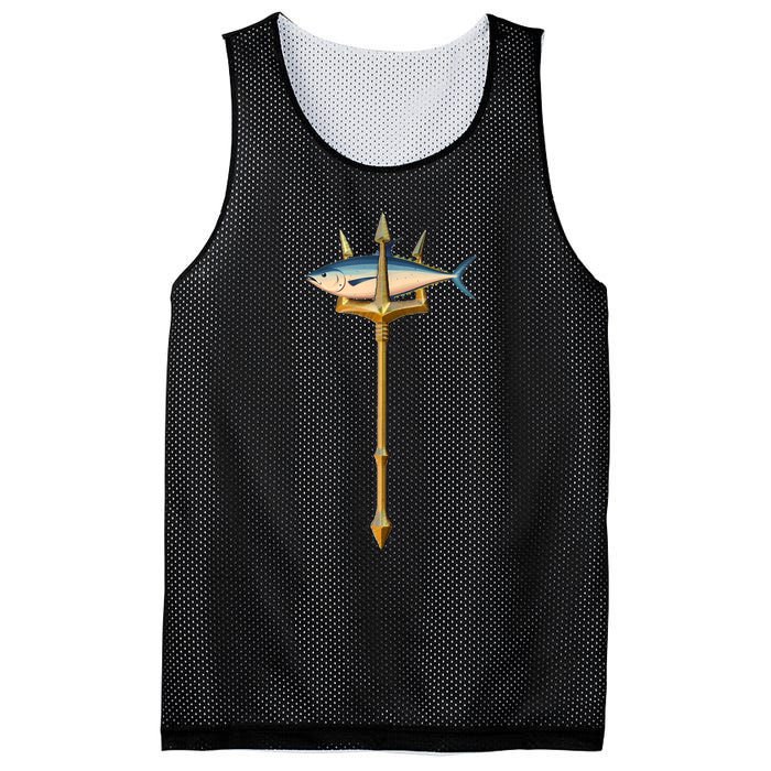 The Trident Tuna Mesh Reversible Basketball Jersey Tank