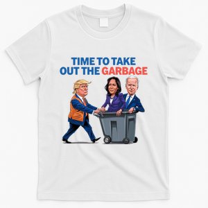 Time To Take Out The Garbage Funny Garbage For Trump 2024 T-Shirt