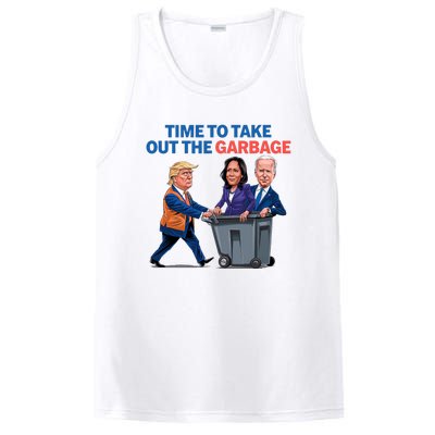 Time To Take Out The Garbage Funny Garbage For Trump 2024 PosiCharge Competitor Tank