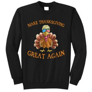 Thanksgiving Turkey Trump Make Thanksgiving Great Again Sweatshirt