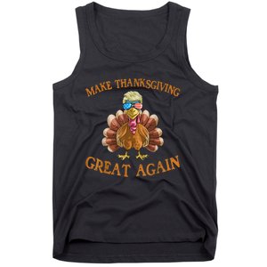 Thanksgiving Turkey Trump Make Thanksgiving Great Again Tank Top