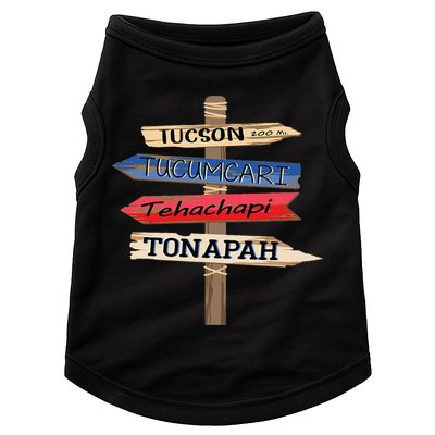 Tucson Tucumcari Tehachapi Tonapah Tourist Guideline Doggie Tank