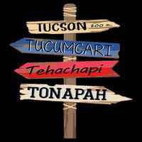 Tucson Tucumcari Tehachapi Tonapah Tourist Guideline Cooling Performance Crew T-Shirt
