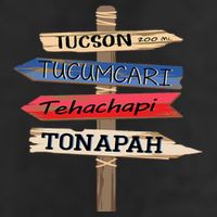 Tucson Tucumcari Tehachapi Tonapah Tourist Guideline 7 Panel Mesh Trucker Snapback Hat