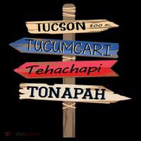 Tucson Tucumcari Tehachapi Tonapah Tourist Guideline Tall T-Shirt