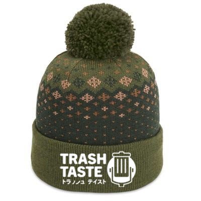 Trash Taste The Baniff Cuffed Pom Beanie