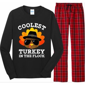 Thanksgiving Turkey The Ultimate Coolness Long Sleeve Pajama Set