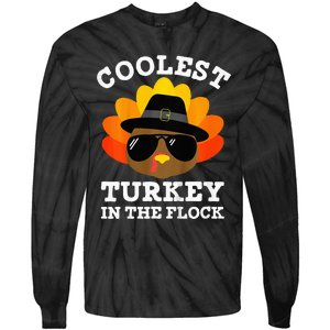 Thanksgiving Turkey The Ultimate Coolness Tie-Dye Long Sleeve Shirt