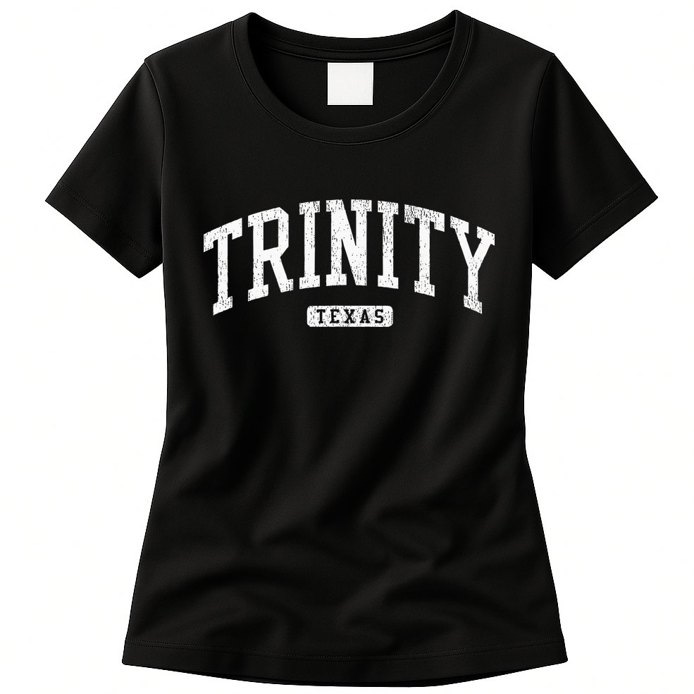Trinity Texas Tx Js03 College University Style Womens T-Shirt