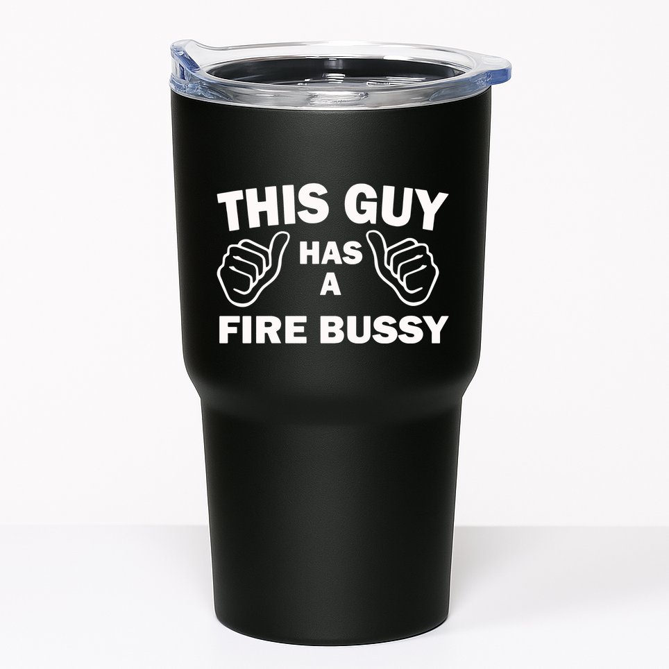 Two Thumbs Up This Guy Has A Fire Bussy Tumbler