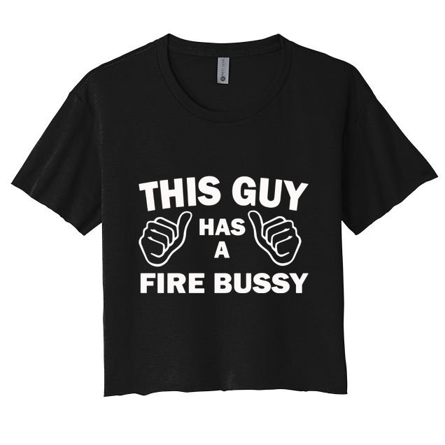 Two Thumbs Up This Guy Has A Fire Bussy Crop Top