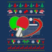 Table Tennis Ugly Christmas Bag