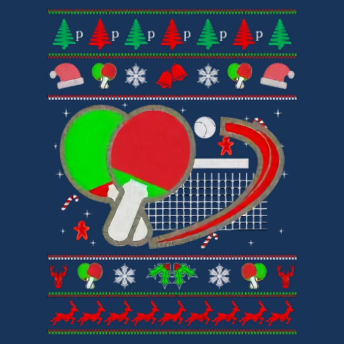Table Tennis Ugly Christmas Bag