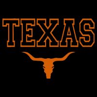 Texas TX USA Bull America Font Cooling Performance Crew T-Shirt