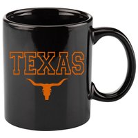 Texas TX USA Bull America Font 11oz C Handle Ceramic Mug