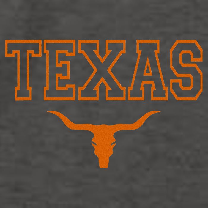 Texas TX USA Bull America Font Vector Backpack