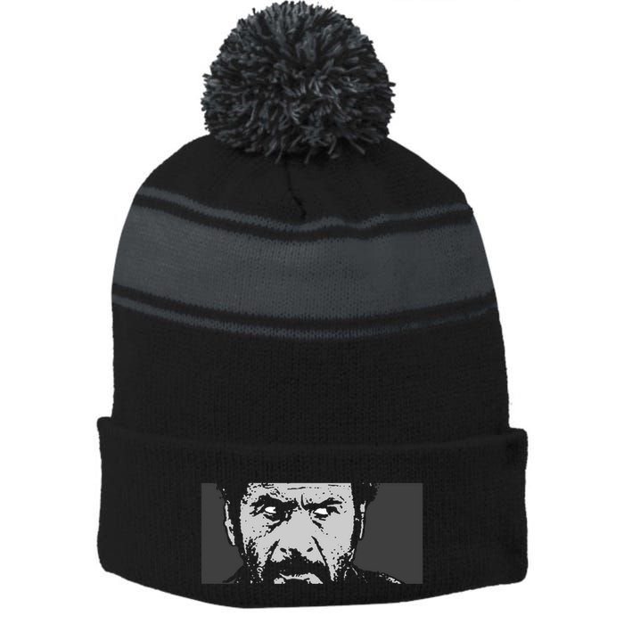Tuco Stripe Pom Pom Beanie