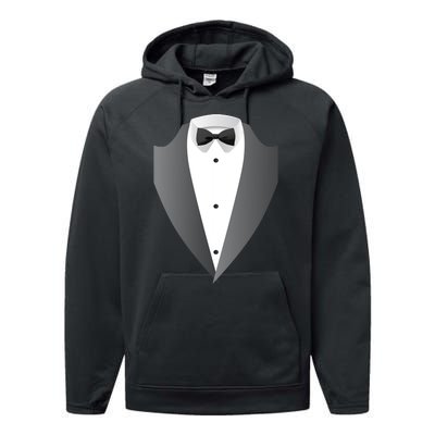 Tuxedo Performance Fleece Hoodie