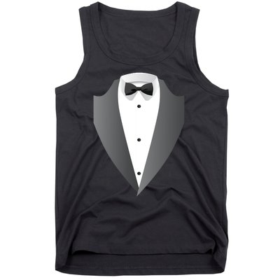 Tuxedo Tank Top