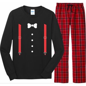 Tuxedo Long Sleeve Pajama Set