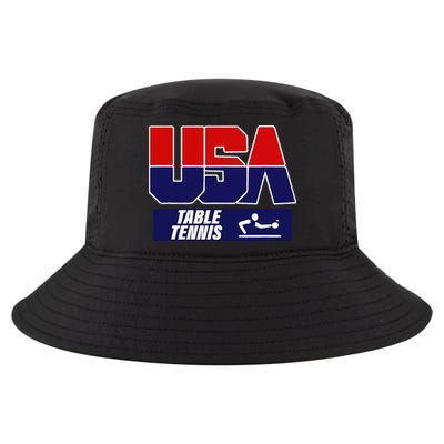 Table Tennis Usa Team Cool Comfort Performance Bucket Hat