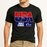 Table Tennis Usa Team Cooling Performance Crew T-Shirt