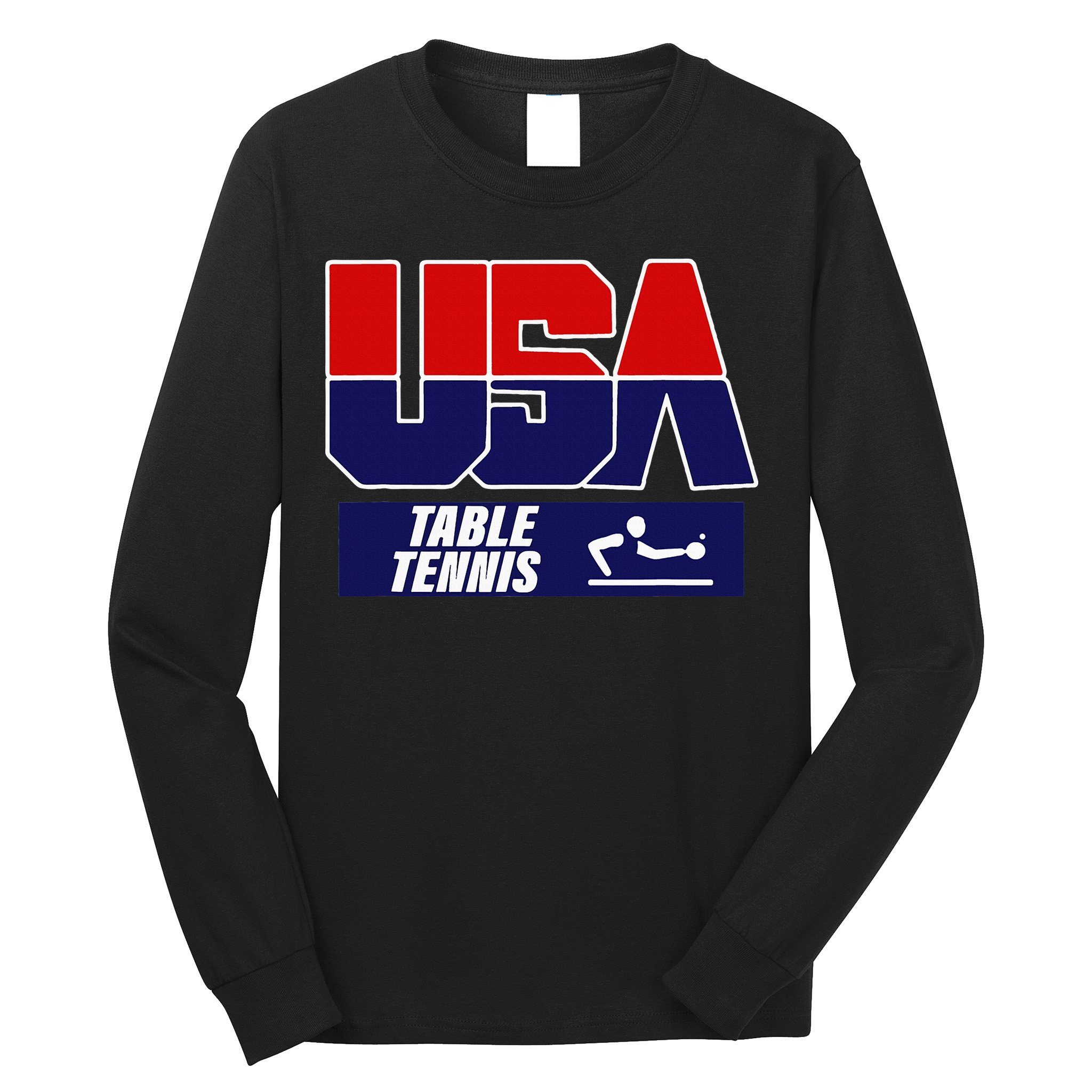 Table Tennis Usa Team Long Sleeve Shirt