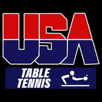 Table Tennis Usa Team Drawstring Bag