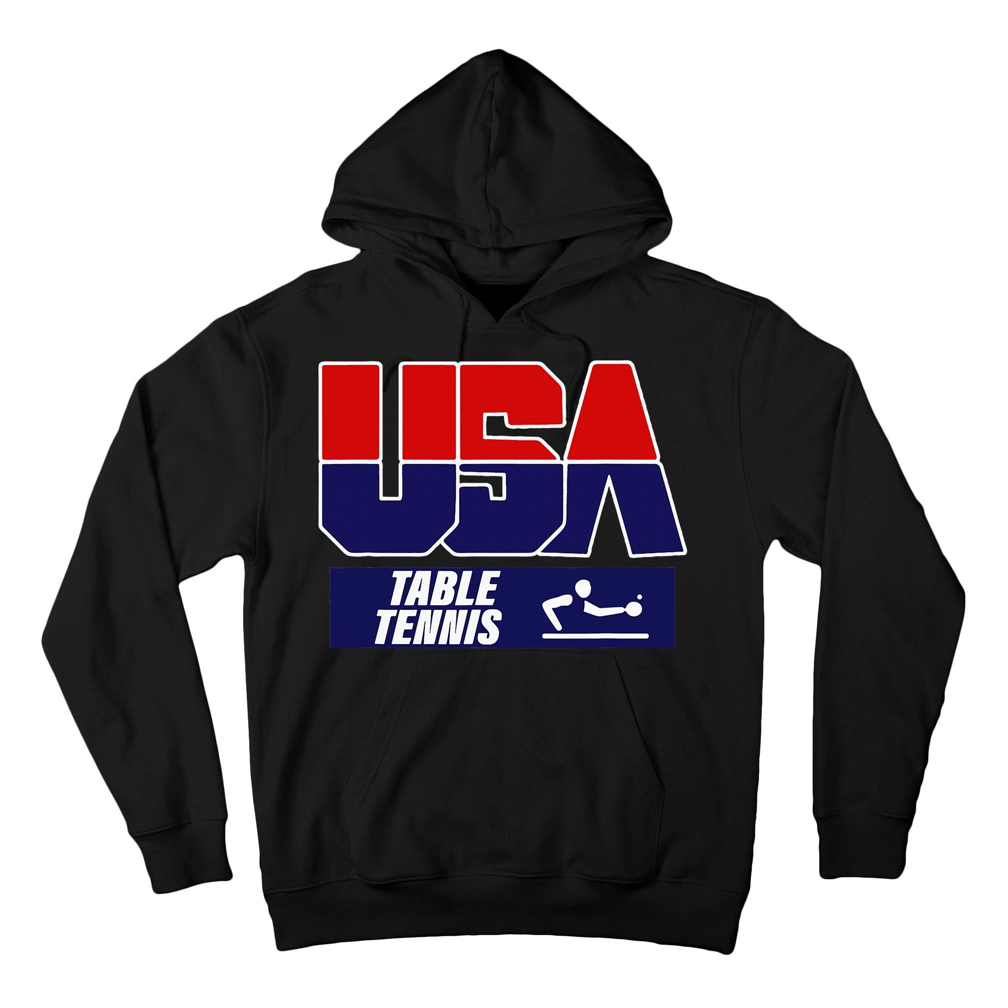 Table Tennis Usa Team Tall Hoodie