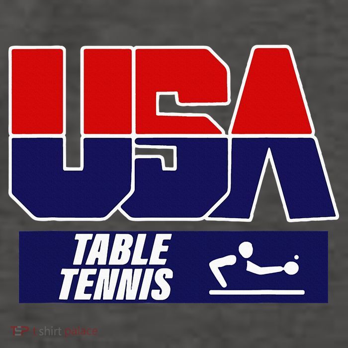 Table Tennis Usa Team Vector Backpack