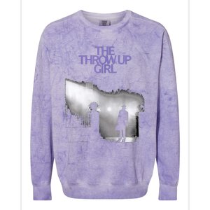 The Throw Up Girl Colorblast Crewneck Sweatshirt