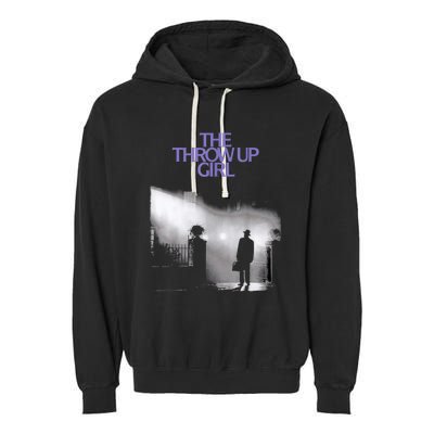 The Throw Up Girl Garment-Dyed Fleece Hoodie