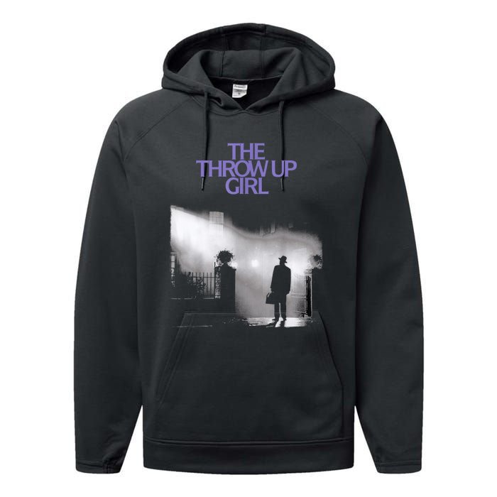 The Throw Up Girl Performance Fleece Hoodie