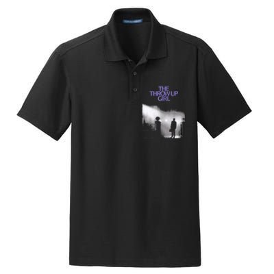 The Throw Up Girl Dry Zone Grid Polo