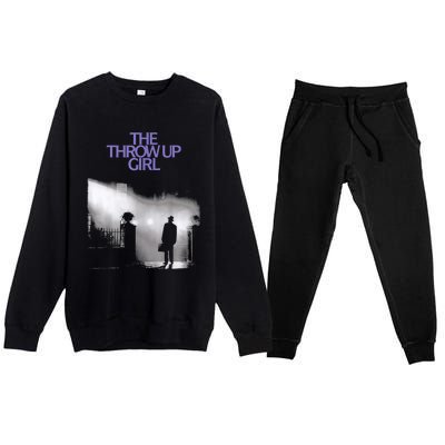 The Throw Up Girl Premium Crewneck Sweatsuit Set