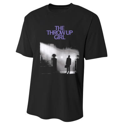 The Throw Up Girl Performance Sprint T-Shirt