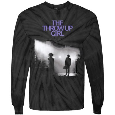 The Throw Up Girl Tie-Dye Long Sleeve Shirt