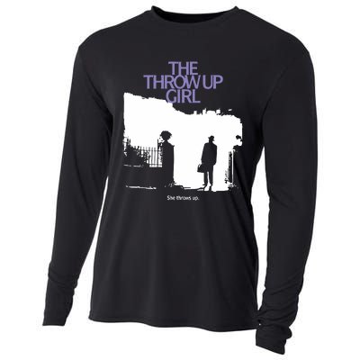 The Throw Up Girl She Throws Up Cooling Performance Long Sleeve Crew