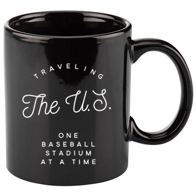 Traveling The U.S. One Baseball Stadium At A Time 11oz C Handle Ceramic Mug