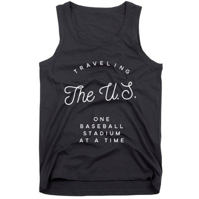Traveling The U.S. One Baseball Stadium At A Time Tank Top
